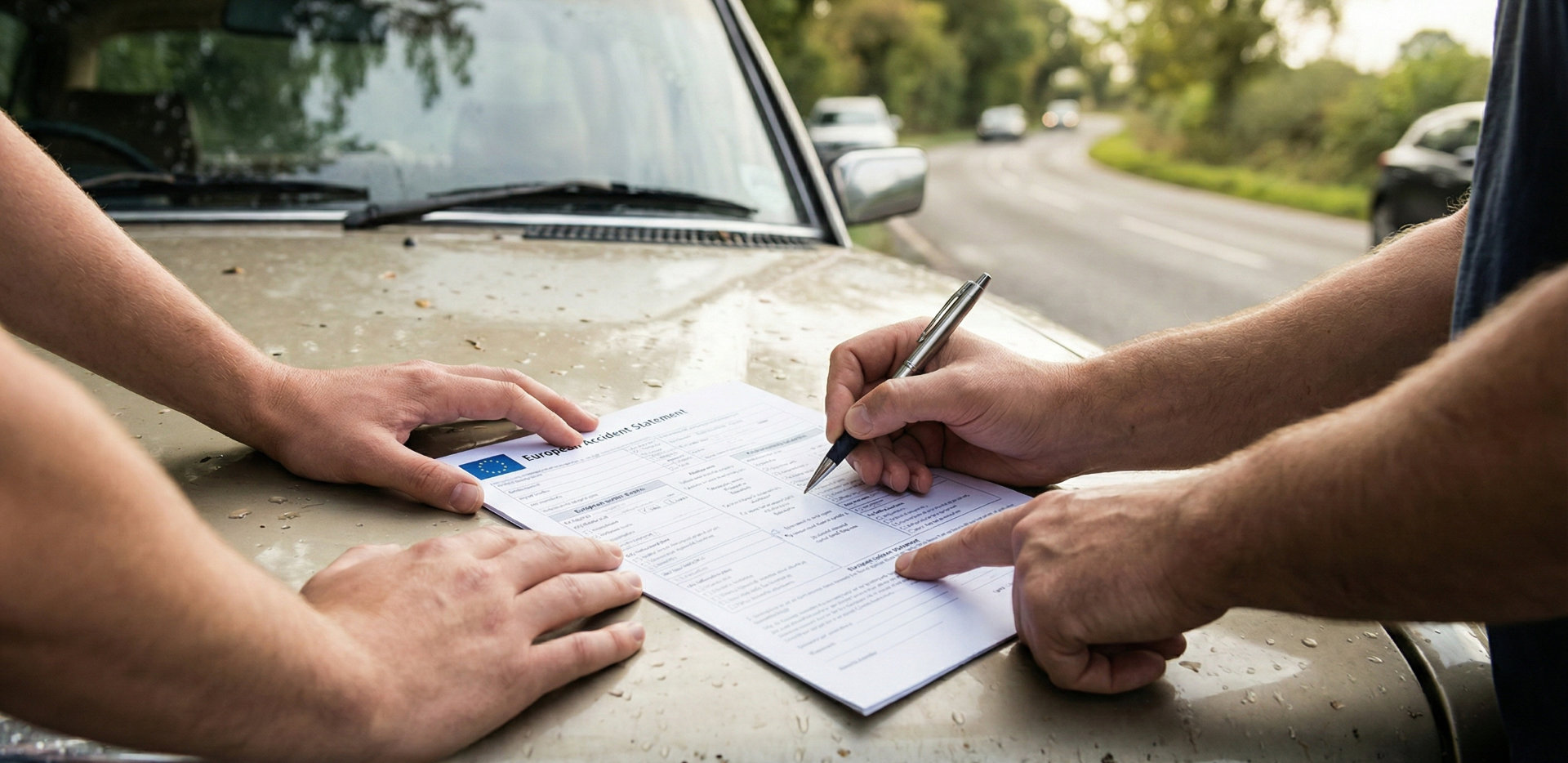 O Guia Essencial em Caso de Acidente Automóvel